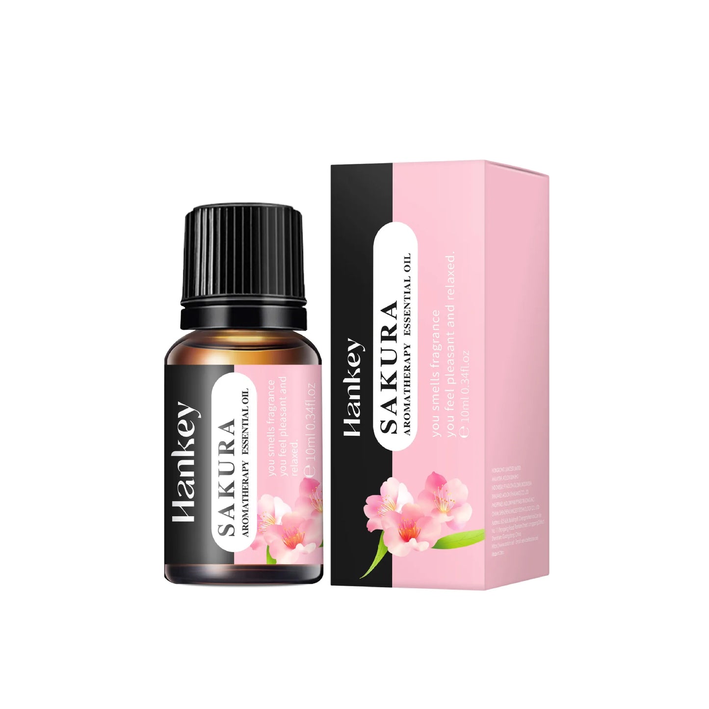 1PC 10ml Essential Oil Sandalwood Lavender Jasmine Vanilla Ocean Rose Lemon Aroma Oil For Humidifier Scented Candle Burner