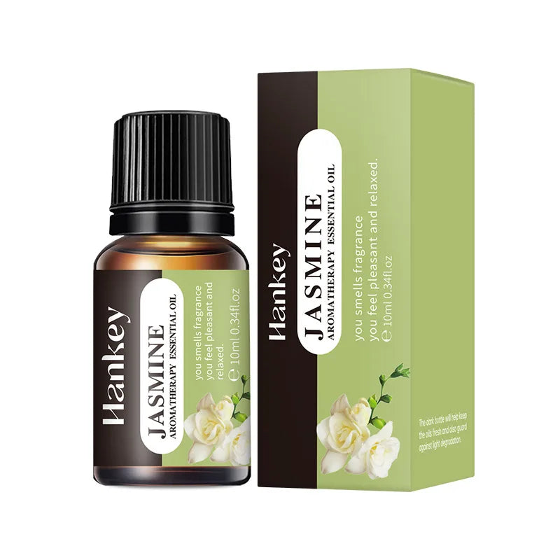 1PC 10ml Essential Oil Sandalwood Lavender Jasmine Vanilla Ocean Rose Lemon Aroma Oil For Humidifier Scented Candle Burner