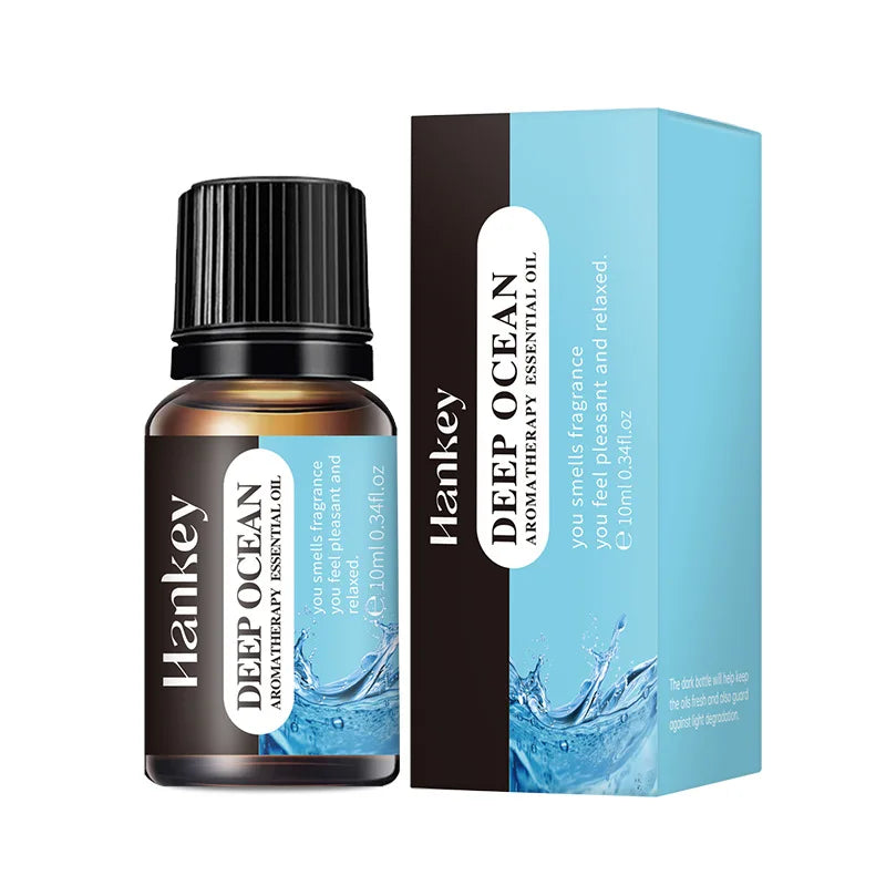 1PC 10ml Essential Oil Sandalwood Lavender Jasmine Vanilla Ocean Rose Lemon Aroma Oil For Humidifier Scented Candle Burner