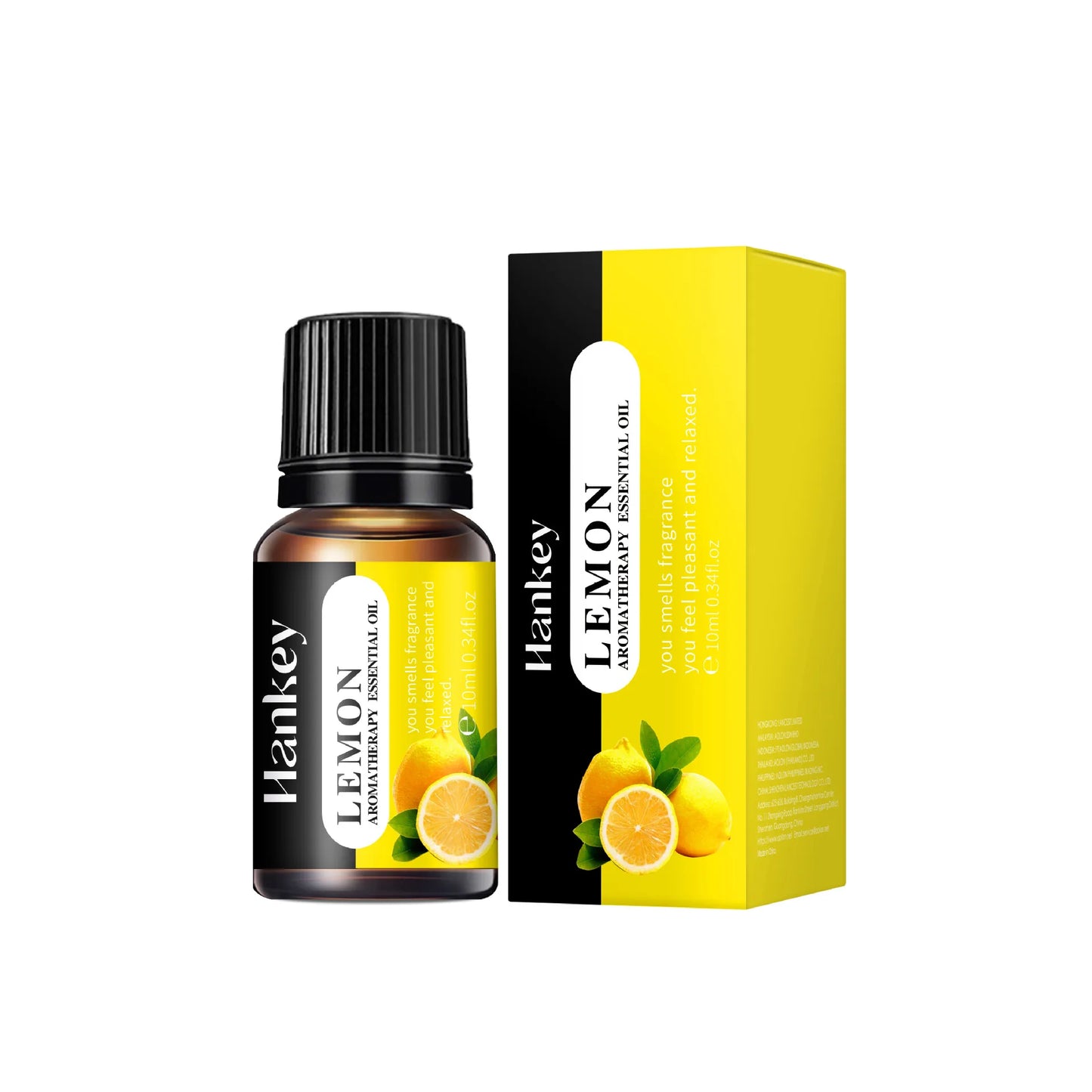 1PC 10ml Essential Oil Sandalwood Lavender Jasmine Vanilla Ocean Rose Lemon Aroma Oil For Humidifier Scented Candle Burner