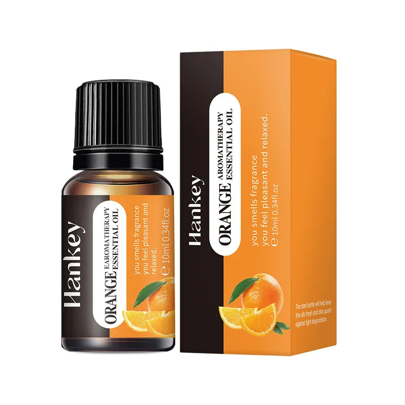 1PC 10ml Essential Oil Sandalwood Lavender Jasmine Vanilla Ocean Rose Lemon Aroma Oil For Humidifier Scented Candle Burner